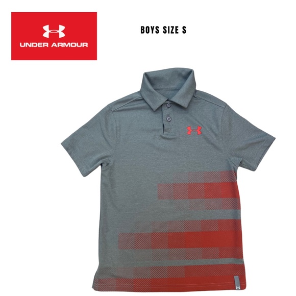 Under Armour Boys Golf Polo-Size Small - Picture 1 of 5